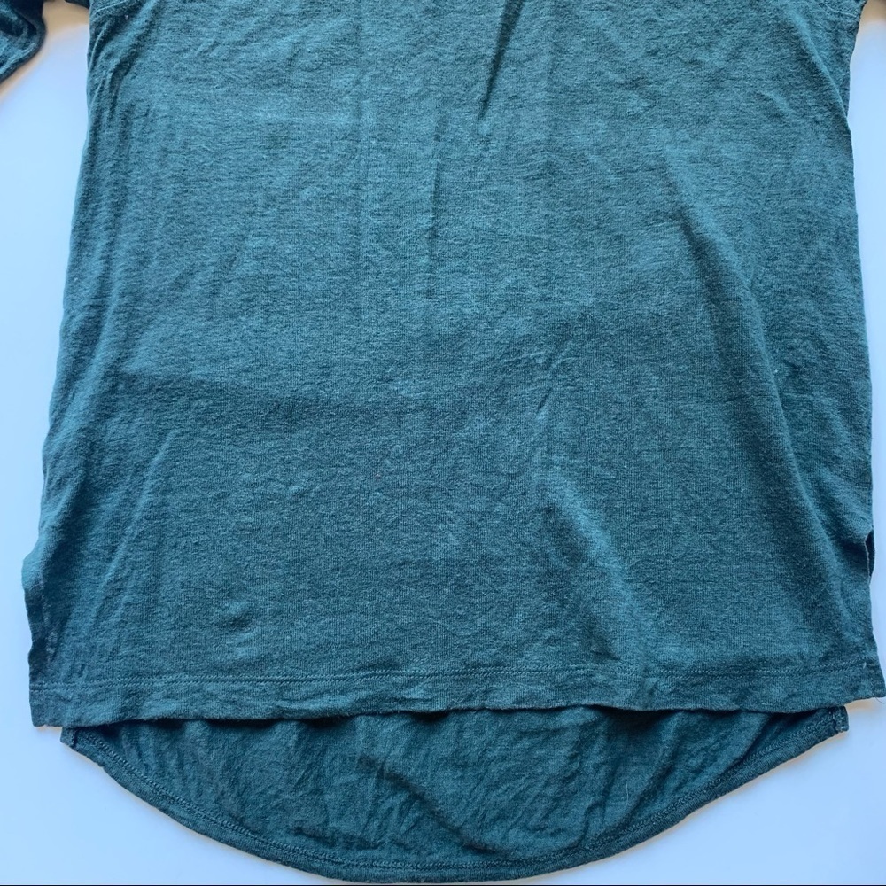 Madewell Long Sleeve Slit Side Tee - Picture 3 of 7